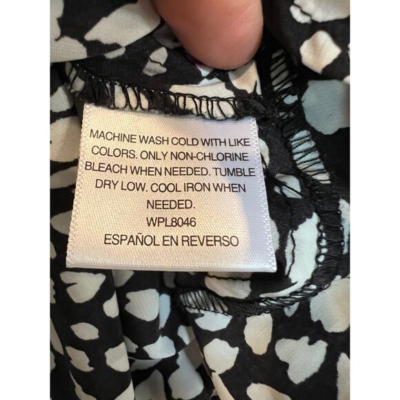 Bar III Black and White Tank Top - Picture 5 of 5